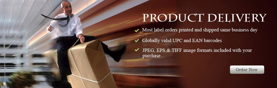 Barcode Labels Printed and Shipped Same Business Day