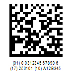 Medical Pharmaceutical Data Matrix Barcode